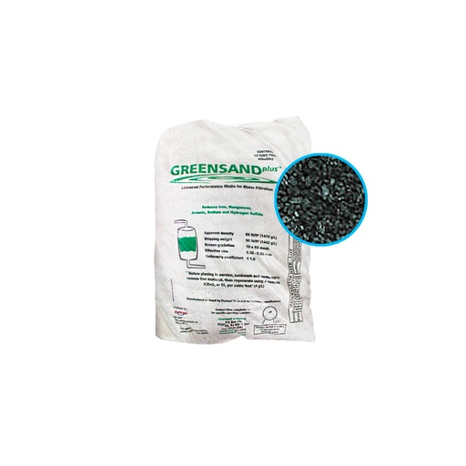 [A8042] GreensandPlus filtrační hmota na železo a mangán 14,2 l/20 kg/sáček