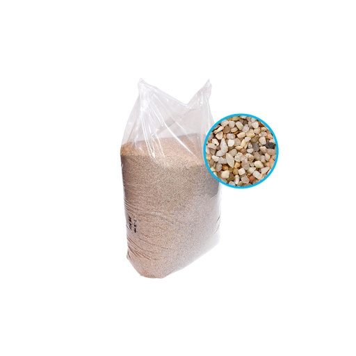 [FP36] Filtrační štěrk k odstranění zákalu, 3 - 6 mm | 25 kg/sáček