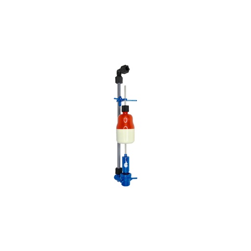 [434-BV-L25] 14" sací ventil solanky s plovákem a kolenem 3/8“