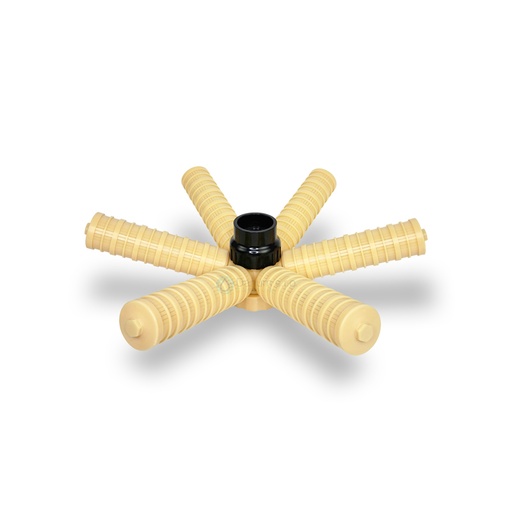 [324-50-TM-0,25] Dolný rozdelovač d50, šesťramenný