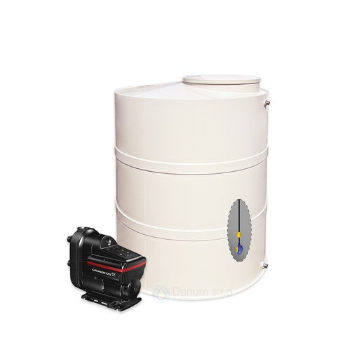 [ZNC-1200] Zberná nádrž s GRUNDFOS čerpadlom - 1200 litrová
