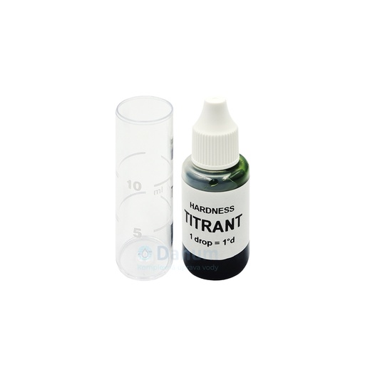 [ScaleDrop] Kapkový tester tvrdosti vody titrační metodou - 1 lahvový set / 15ml