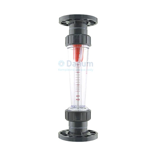 [RM-FL-60] Prírubový prietokomer vody do priemyslu 12-60 m3/h Inline rotameter
