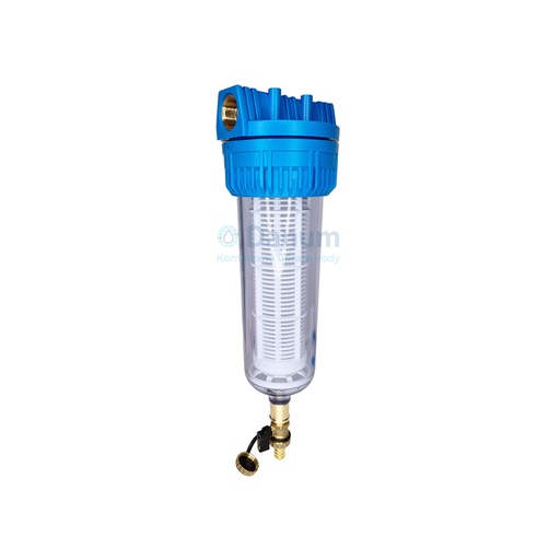 [AP-EASY-64] AP-Easy potrubný filter s odkalovacím ventilom 6/4" 