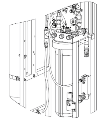 [BVPF-1-2] Možnosti: přimíchávání surové vody do permeátu nebo proplachování permeátem pro HyRO 1.0 a 2.0