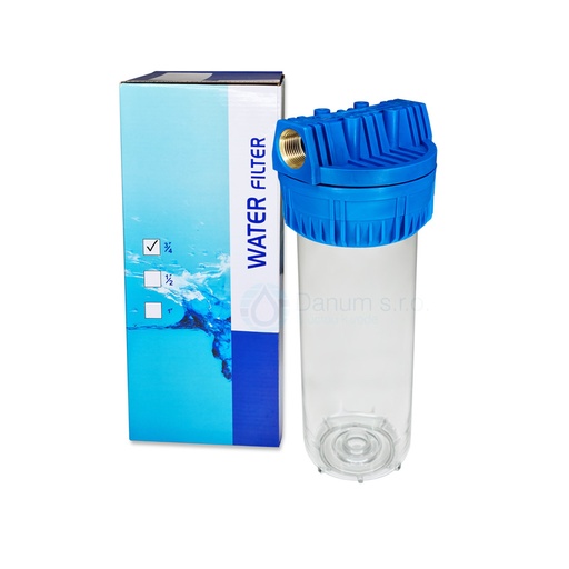 [F34] Průhledný filtr 3/4" pro vodovodní potrubí